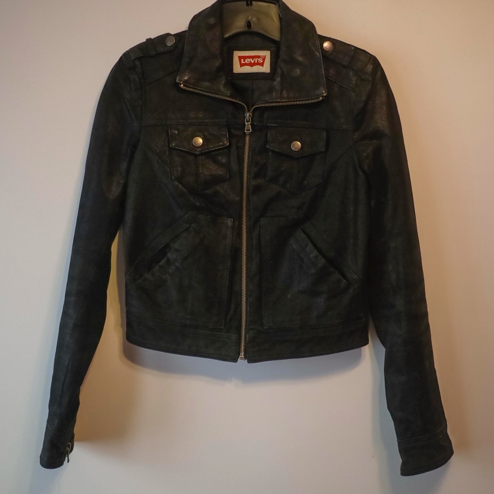 Levi’s Genuine Leather Trucker Jacket